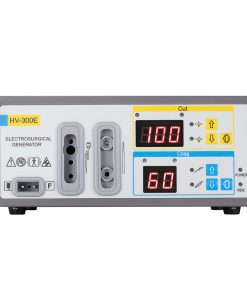 Electrosurgical Unit HV-300E
(Maximum 100watts), Monopolar        
cut,        Monopolar        Coag,        Bipolar        Coag