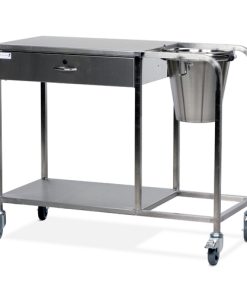 Large size dressing/ Washing/ plaster trolley _ Stainless steel