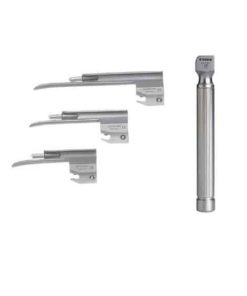 Laryngoscope Set - 3 Blade - Paediatric - Miller /conventional