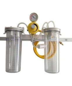 Rail Mount Suction Unit - Double Bottle