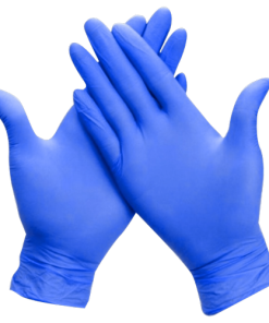 Nitrile gloves powder free box of 100 - MEDIUM