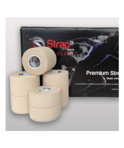 Bandage Adhesive Elastic - 25mmx4.5m HC white EAB heavy sports band