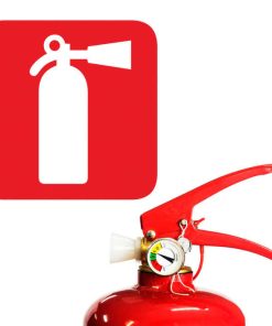 fire extinguisher sign