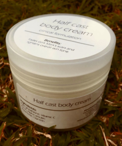 Half cast body cream