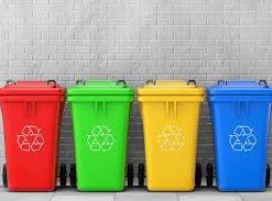 3 types of garbage bins