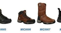 8 inch moc toe work boots