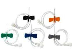 Disposable scalp vein set 26G Brown