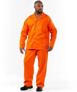 Orange Conti Suit ( 2 piece ) size 50   Poly cotton