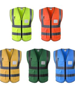 orange reflective vest