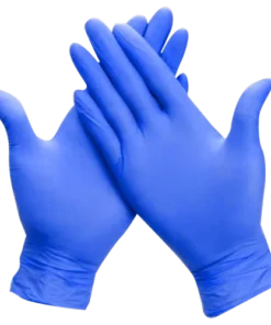 Heavy duty gloves should be worn when handling radioactive sources