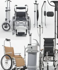 4 wheel walker with chair