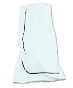 180 Micron Body bag Hospital Body Bags  white U-Shape Zip