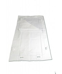Body Bag Hospital Body Bags- Transparent  Straight Zip 160 Micron