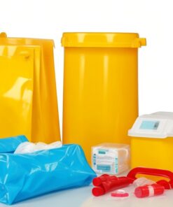 biohazard sharps container