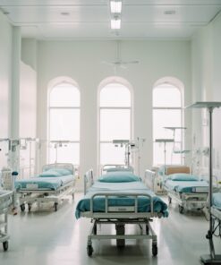 surgical trolley with drawers