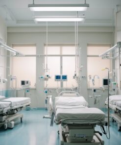 structure bed in Hospital