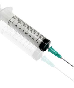 Syringe with needle 10ml/21G