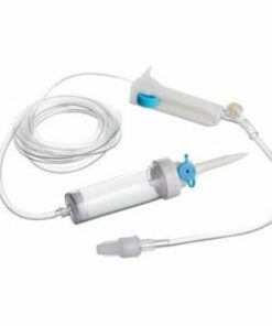 Admin Infusion Set with 1 Y site without Needle 60 drops