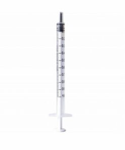 1ml Syringe Sterile with Luer Slip Tip – 100 Syringes