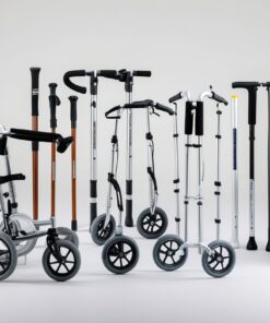 walking frame - rollator front wheels