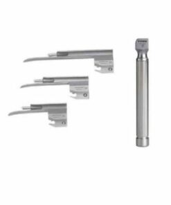 Laryngoscope Set – 3 Blade – Paediatric – Miller /conventional