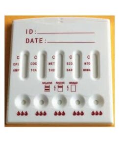 Safecare Single-Drug 6 Screen Test Device – Urine