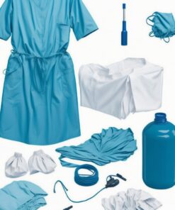 Disposable coveralls blue X large