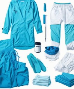 Disposable coveralls medium