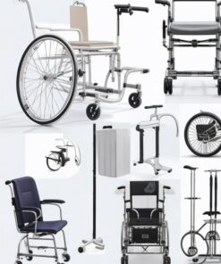 Visco Foam Wheelchair Cushion & Cover 14"-36cm