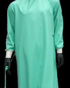 Disposable Theatre Gown - Jade Green (40gsm)