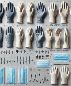 High risk exam gloves