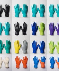 High risk exam ination gloves Dermagrip