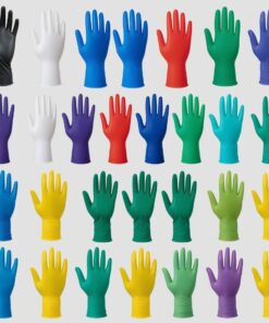 Ambulance latex gloves