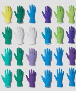 ansell nitrile High risk exam gloves