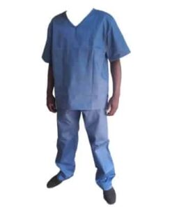 Scrub Set PolyCotton blue