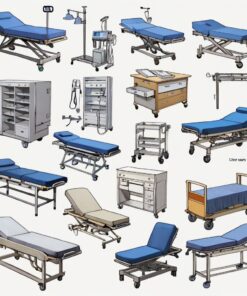 Clinical checkup bed