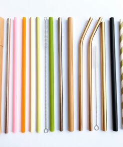 wrapped smoothie straws
