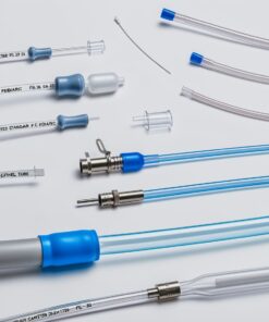 Hospital supplies ASF1805 - All Silicone Catheters 2-Way Fg 18 X 5ml Foleys