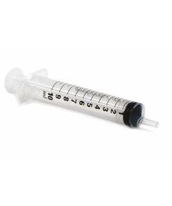 Syringe 10ml, 3 part Luer slip