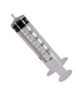 Syringe 50ml luer slip