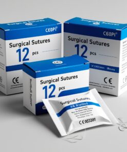 Suture Chromic Catgut Size/USP 3/0 Double Needle