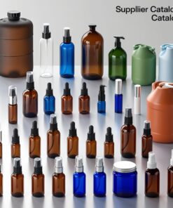 100ml Amber Glass Bottle with Screw Cap