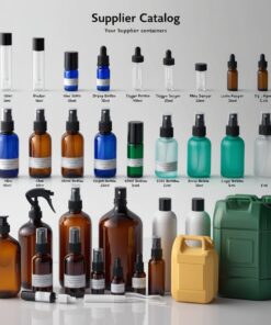 100ml Amber Glass Bottle with Dropper