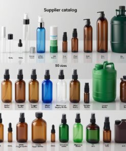 100ml Blue Glass Bottle with Pipette