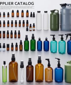 100ml Blue Glass Bottle with Dropper