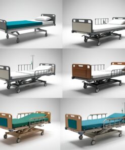 1 Crank Manual Hospital bed