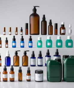 50ml Blue Glass Bottle with Trigger Sprayer