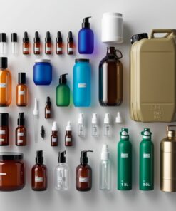 50ml Plastic Bottle with Screw Cap