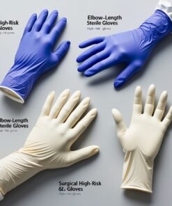 small High risk exam gloves