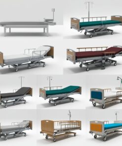 Epoxy coating obstetric bed